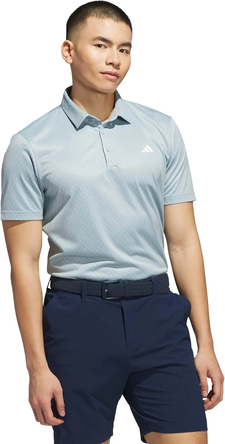 adidas Men's Allover Print Polo Shirt