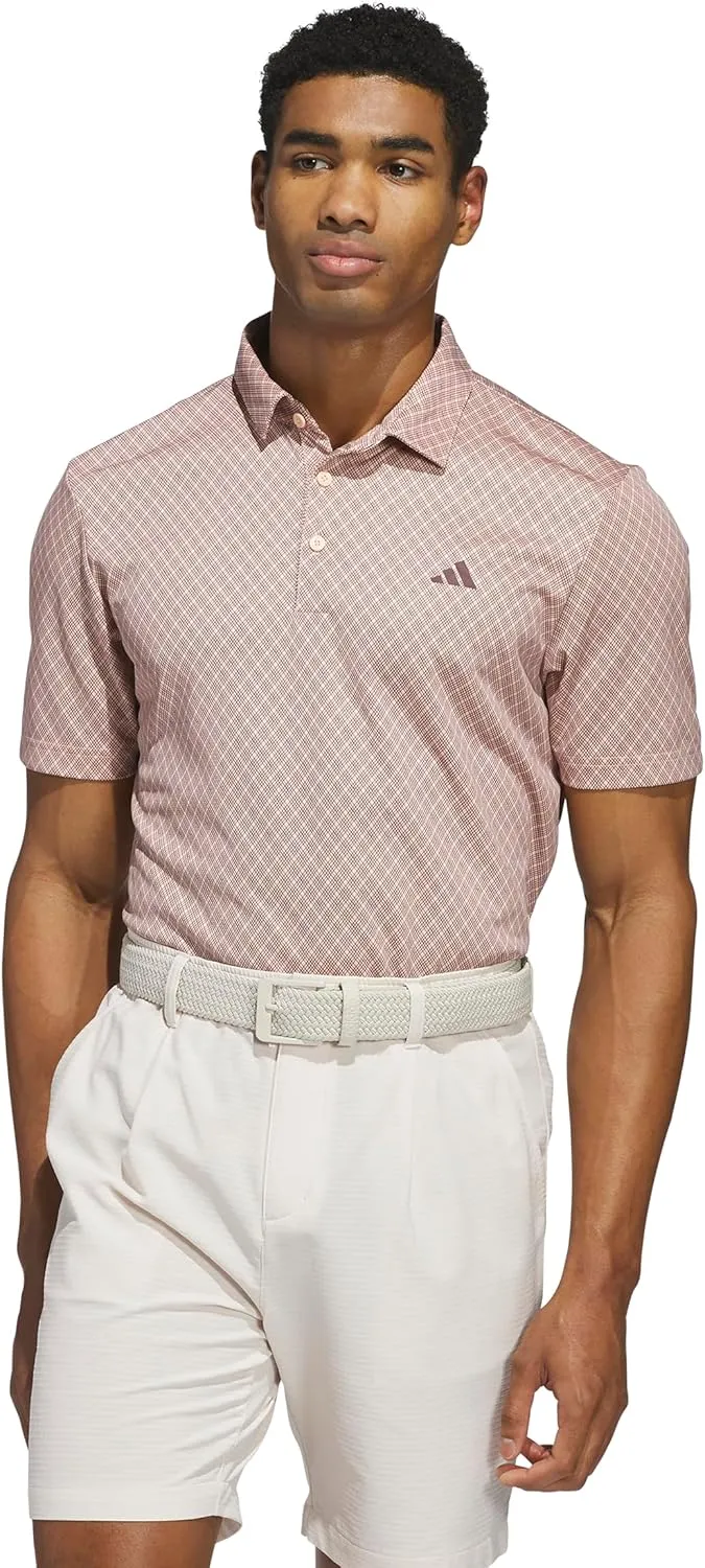 adidas Men's Allover Print Polo Shirt