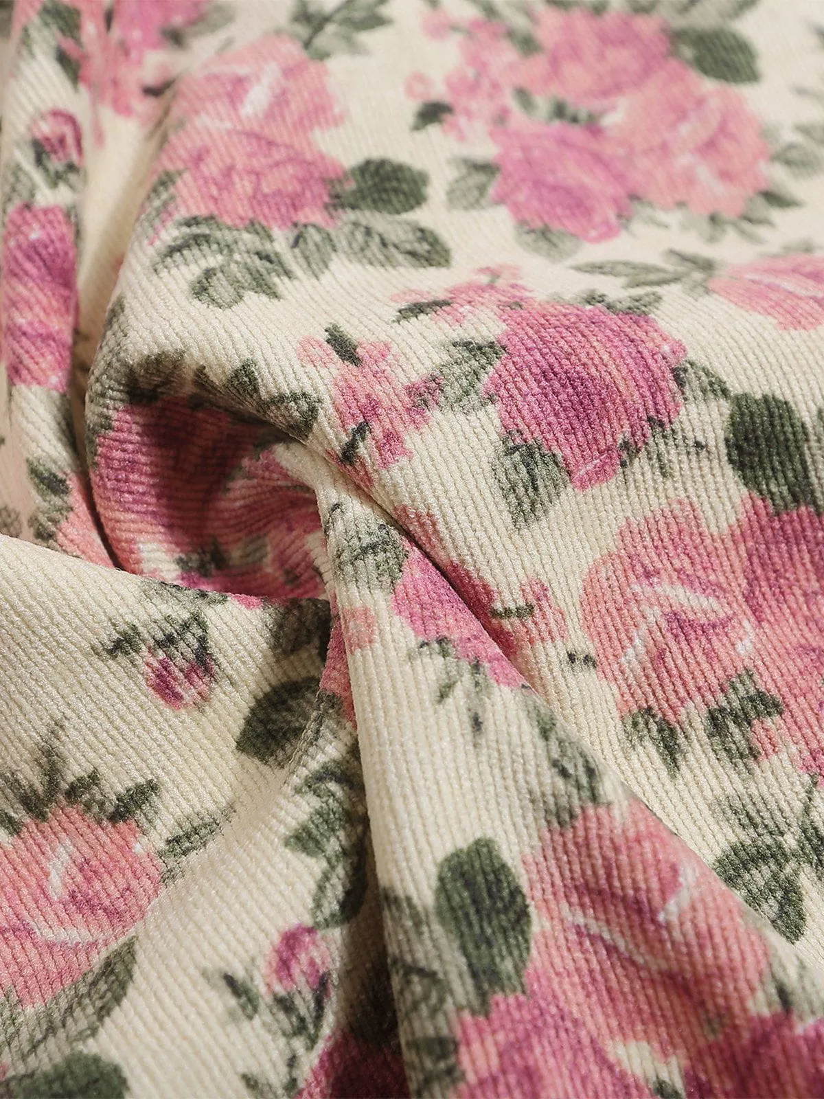Aelfric Eden Flower Corduroy Short Sleeve Shirt