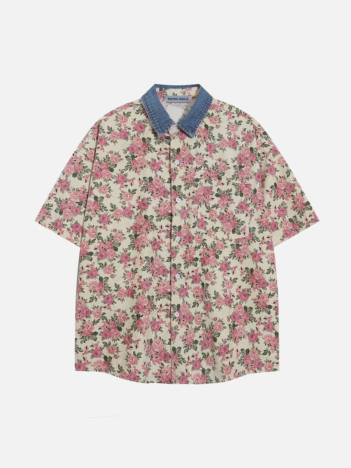 Aelfric Eden Flower Corduroy Short Sleeve Shirt