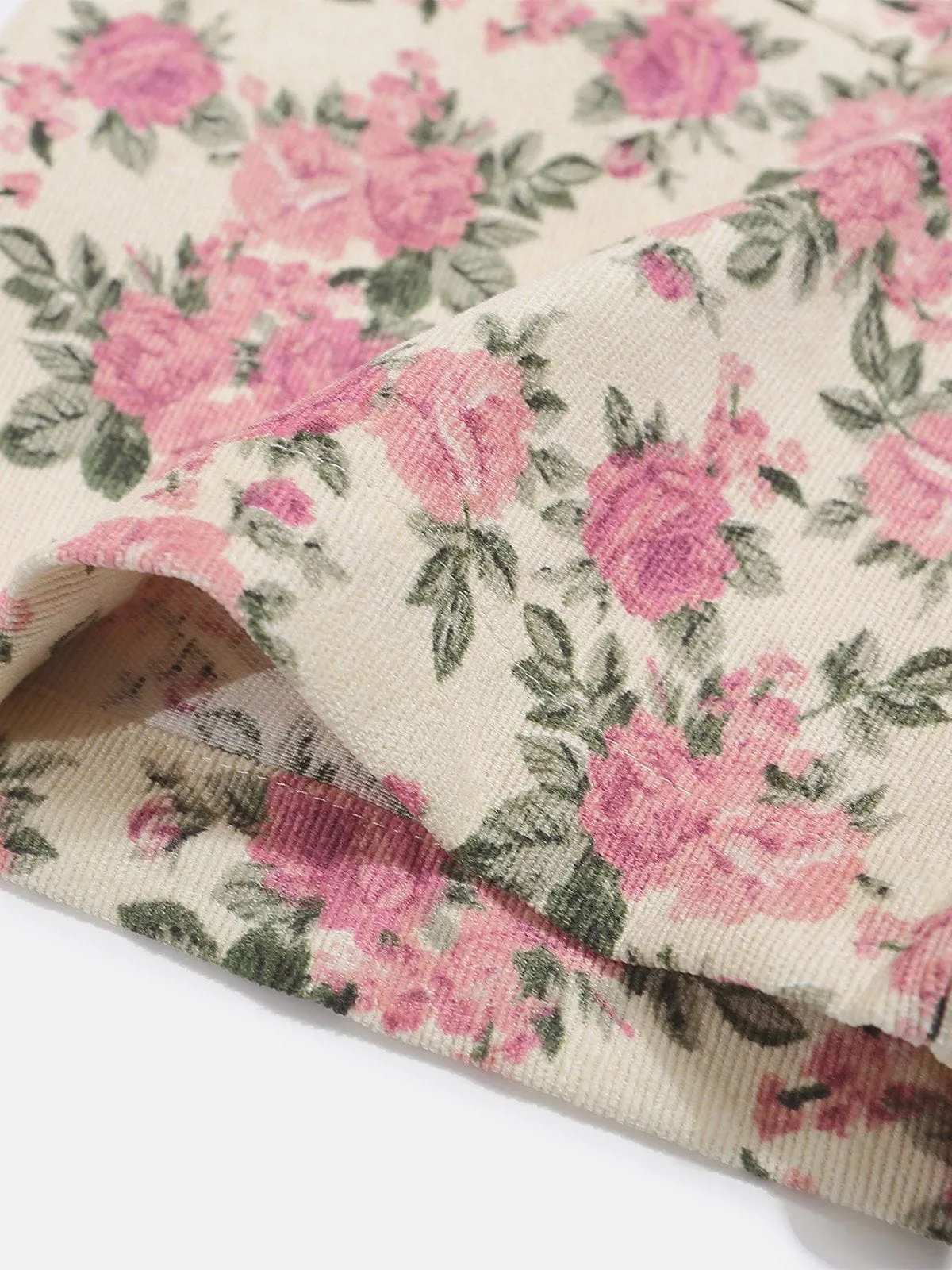 Aelfric Eden Flower Corduroy Short Sleeve Shirt