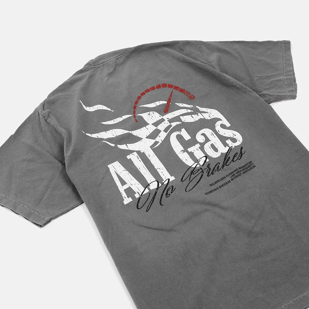 All Gas Ultra Heavyweight T-shirt- Cement