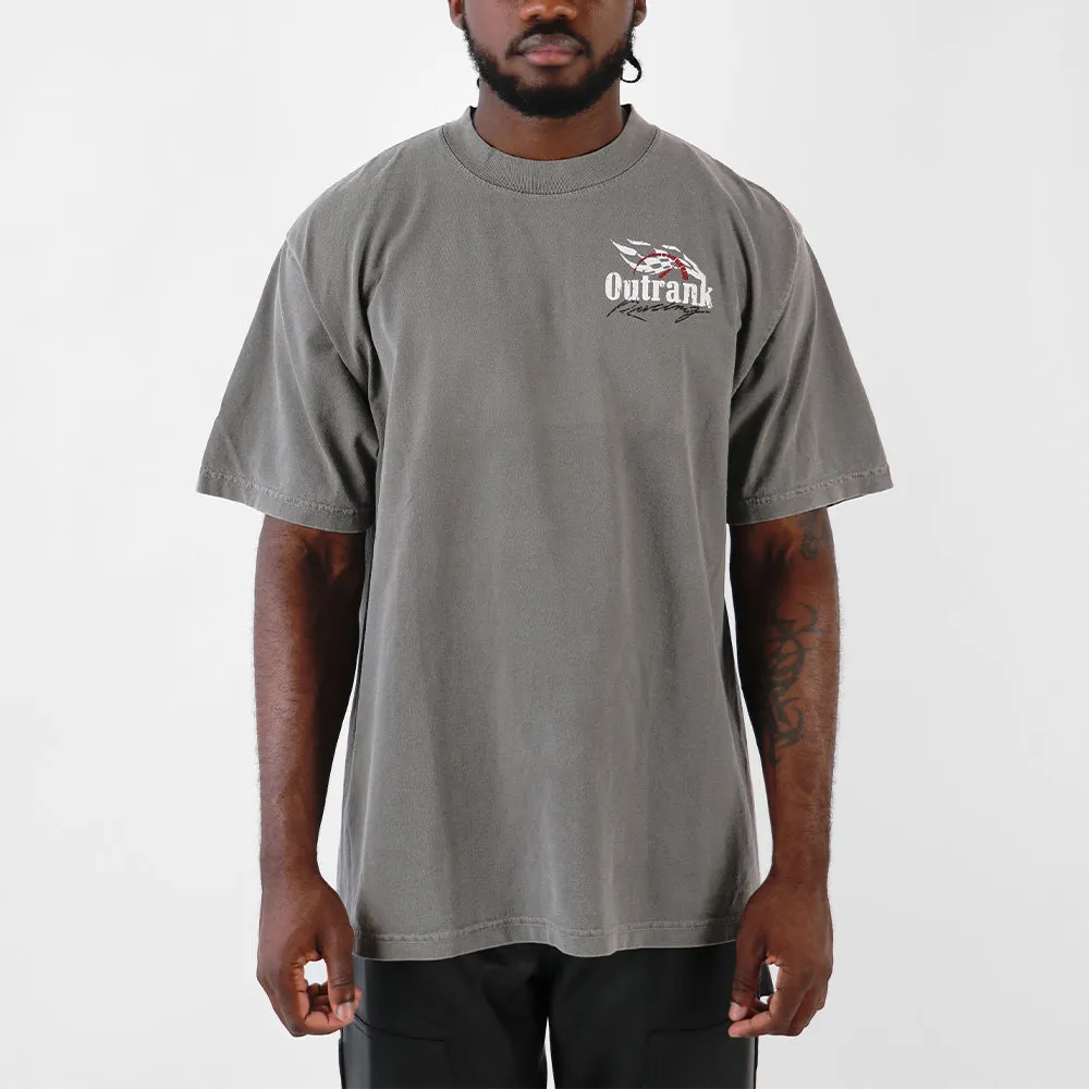 All Gas Ultra Heavyweight T-shirt- Cement