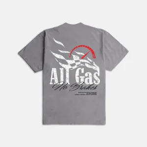 All Gas Ultra Heavyweight T-shirt- Cement