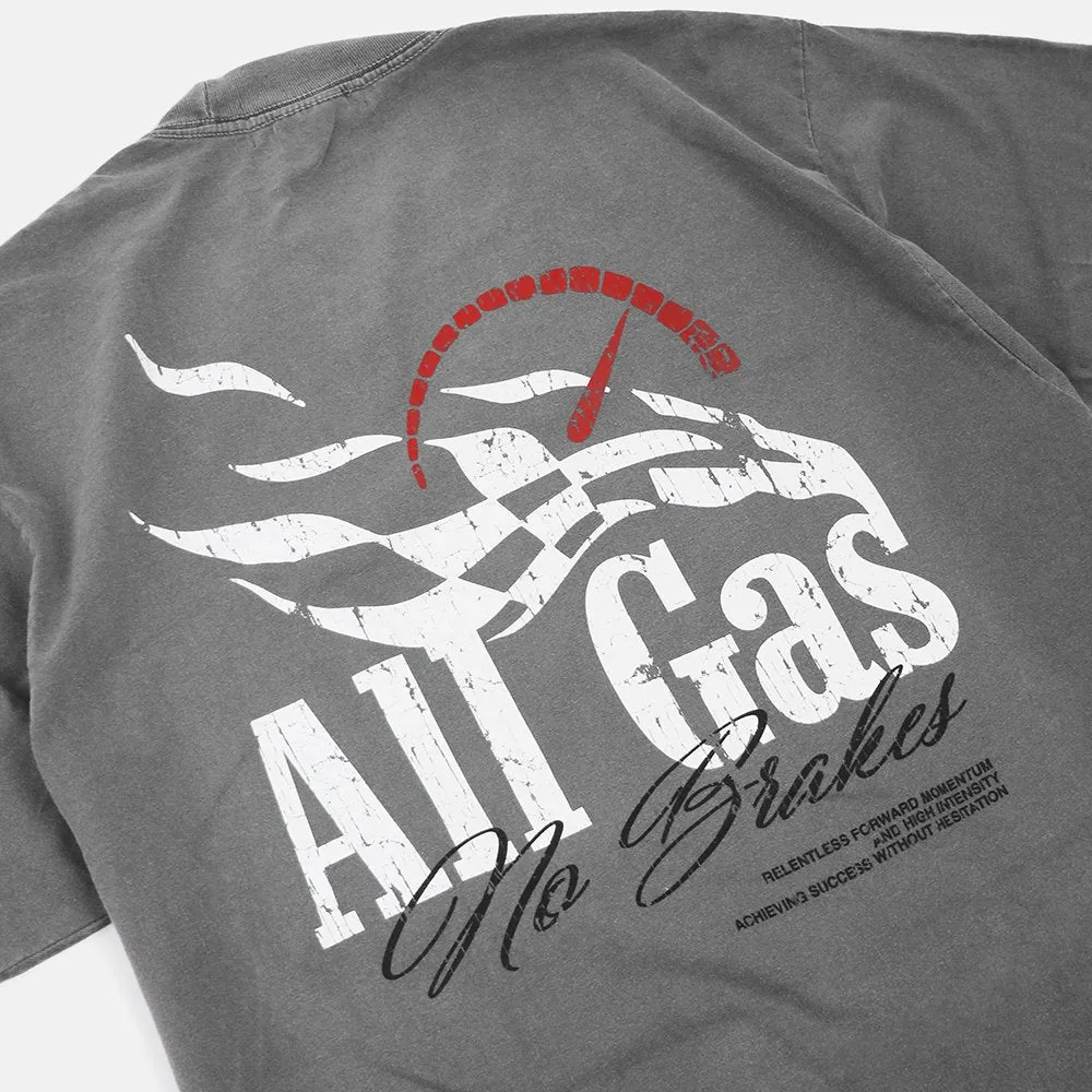 All Gas Ultra Heavyweight T-shirt- Cement