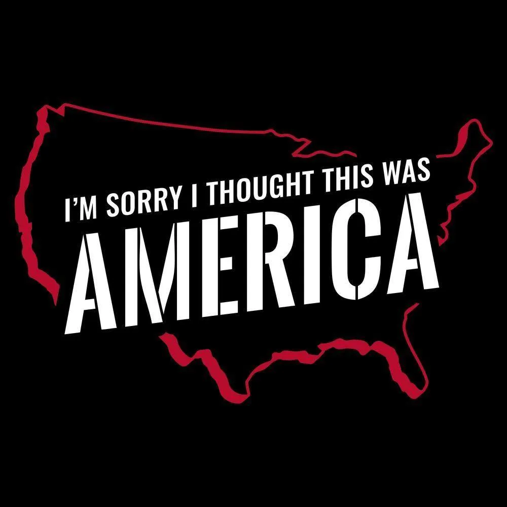 America T-Shirt - Black