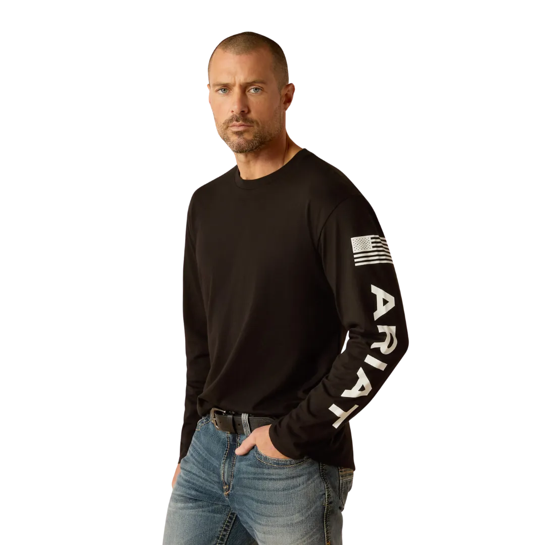Ariat Men's Elevated V2 Black T Shirt