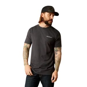 Ariat Men's Original Lines Charcoal Heather T Shirt