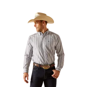 Ariat Men's Pro Series Ross Classic Fit Navy Shirt