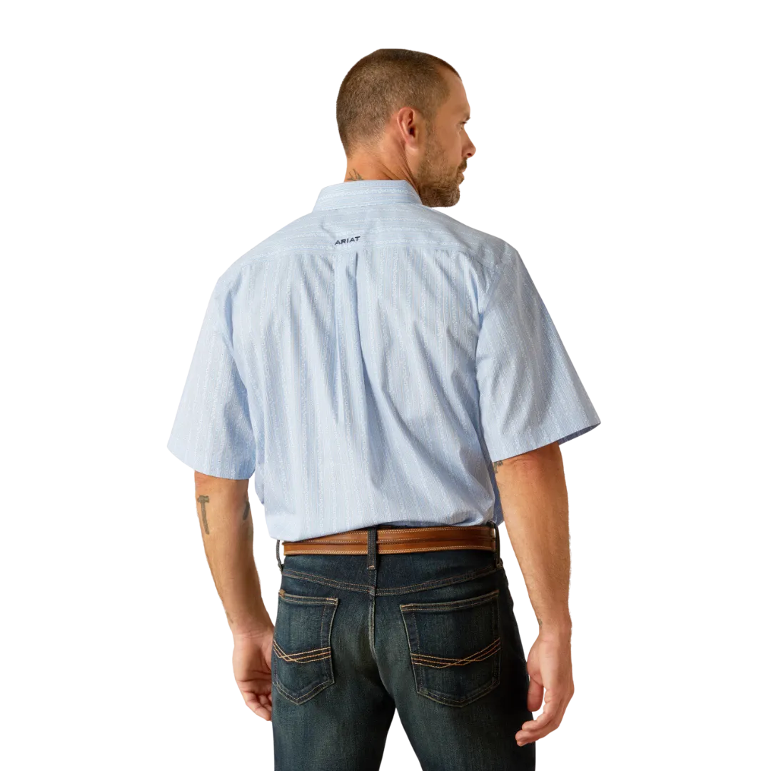Ariat Men's Welburn Bel Air Blue Shirt