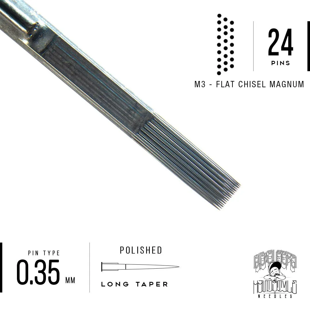 Big Sleeps Needles Flat Chisel Magnum