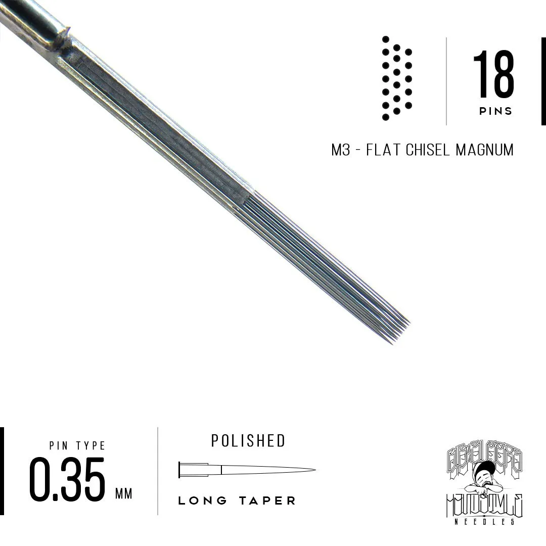 Big Sleeps Needles Flat Chisel Magnum