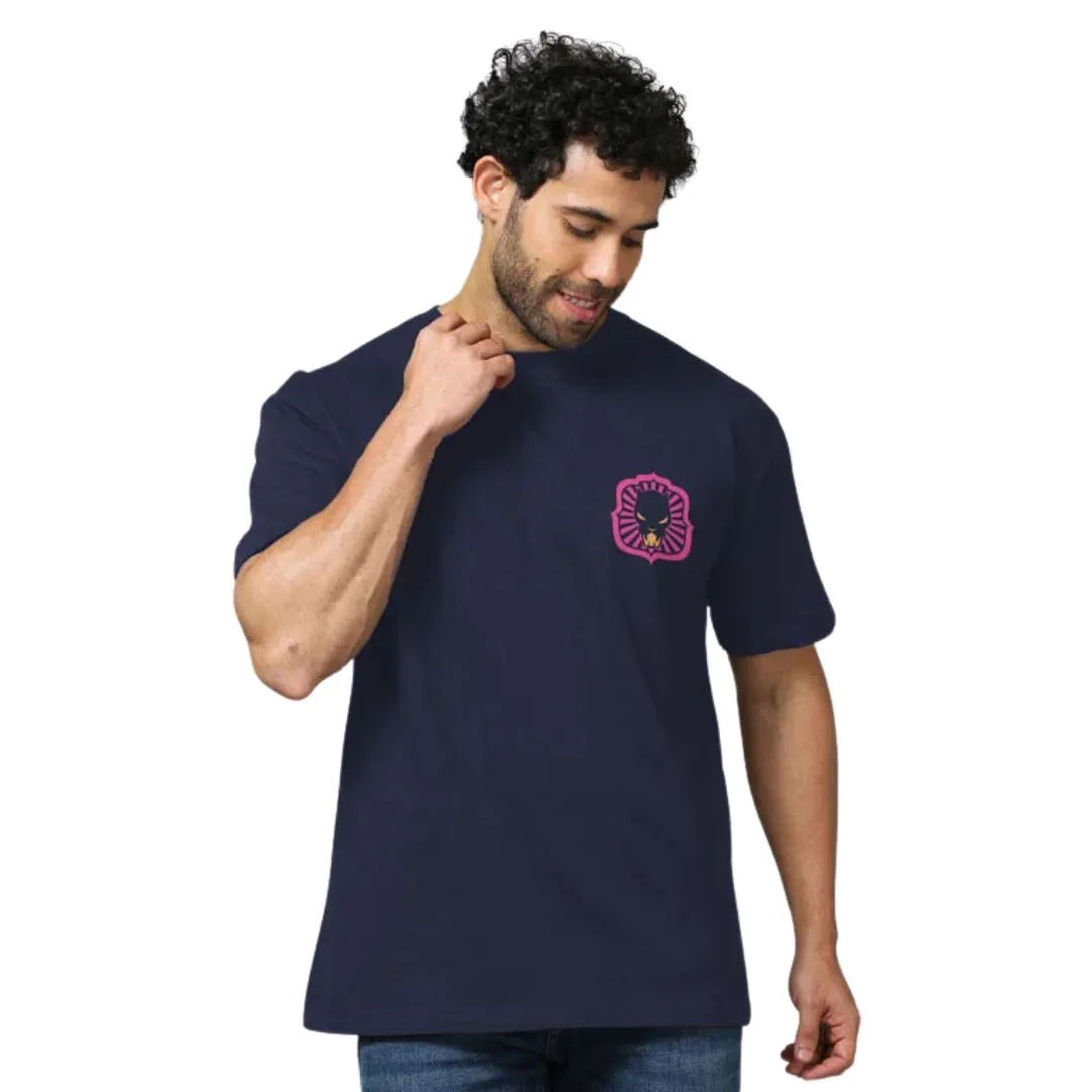 Black Panther Desi Truck Art Oversized T Shirt