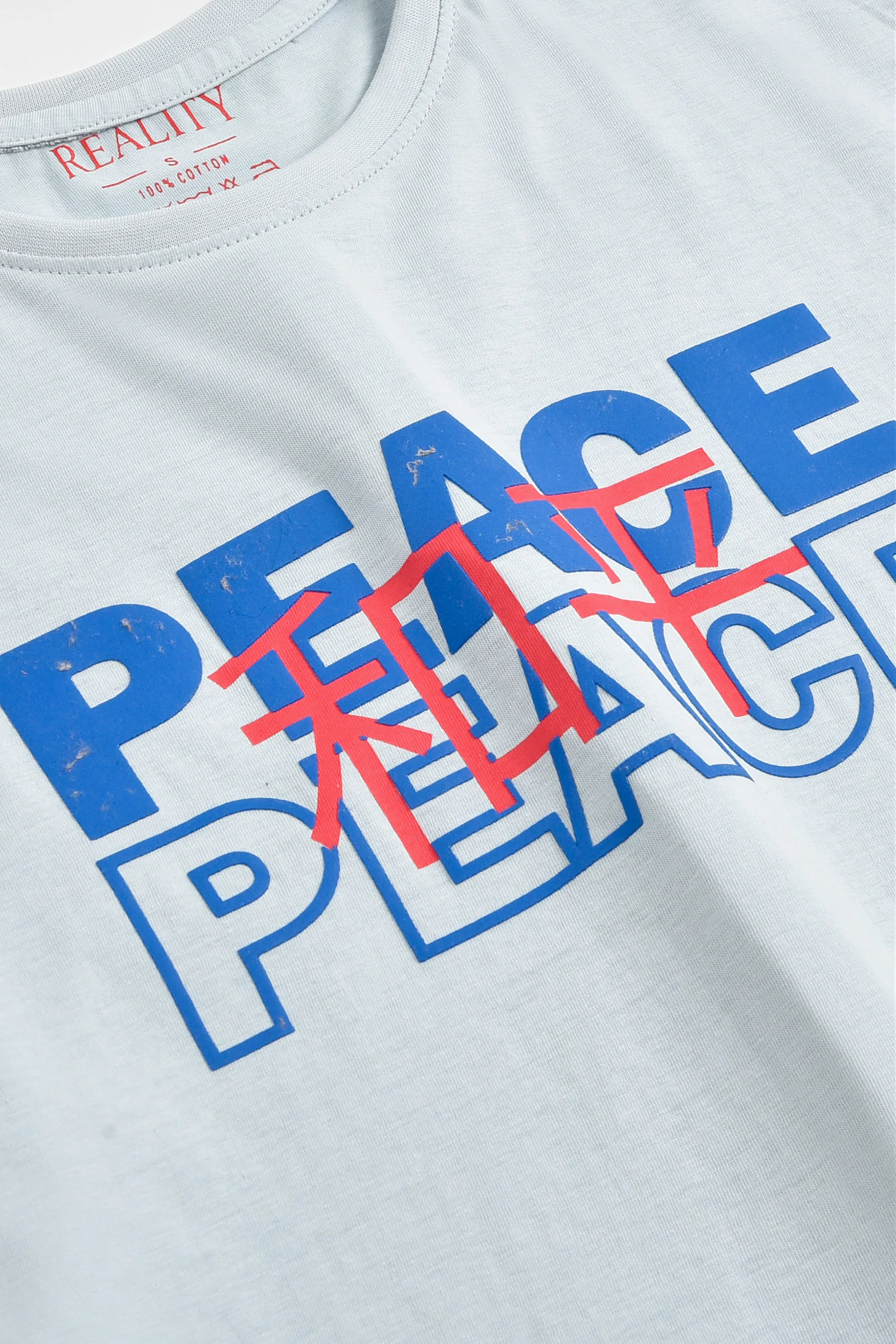 Blue Rhetoric Peace T-shirt
