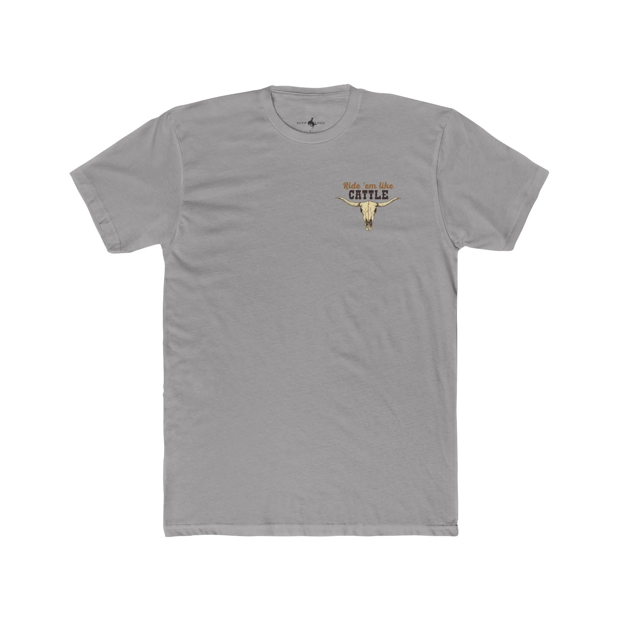 **'Buckle Bunny' Premium Chest Patch Tee