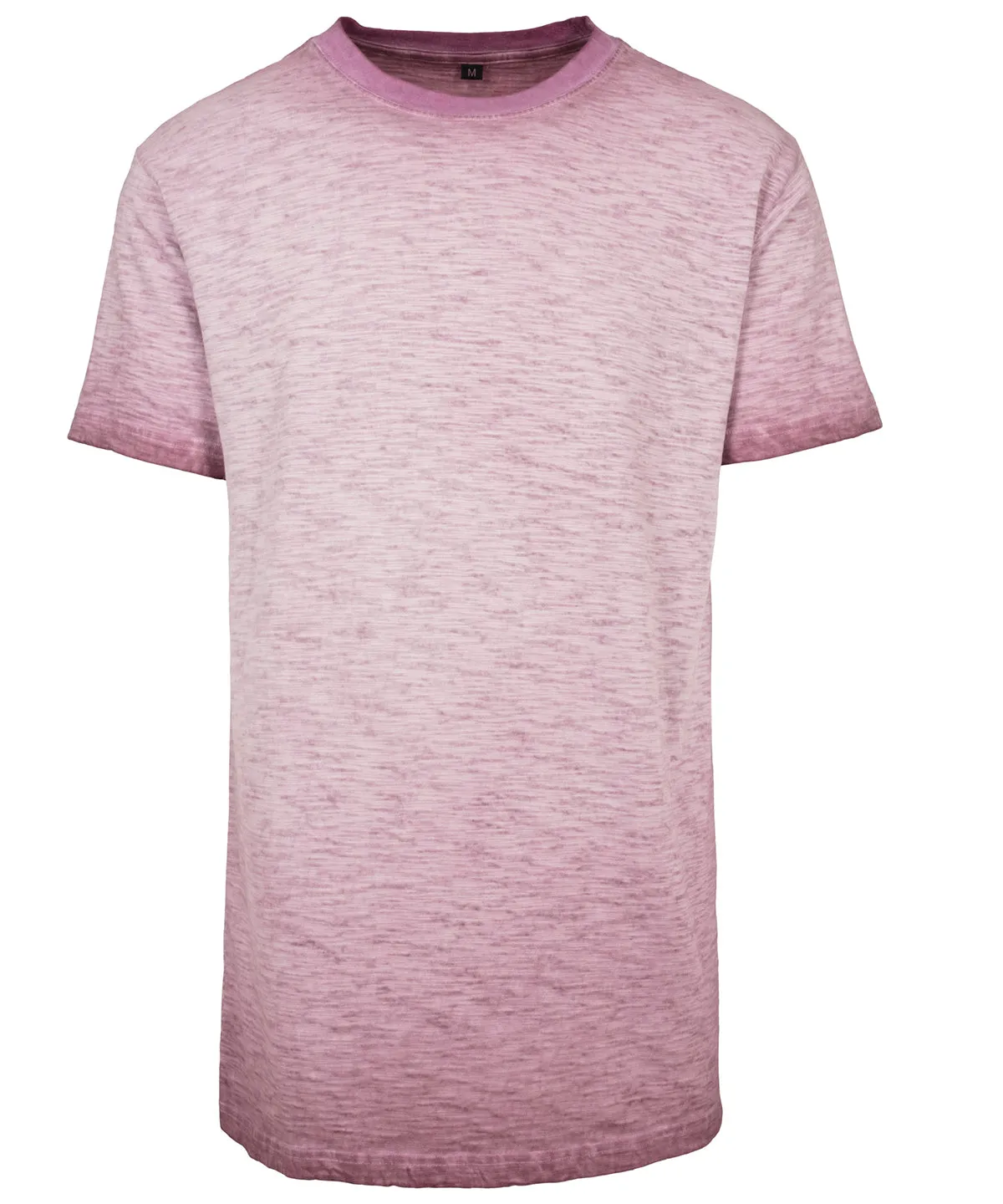 Burgundy - Spray dye tee