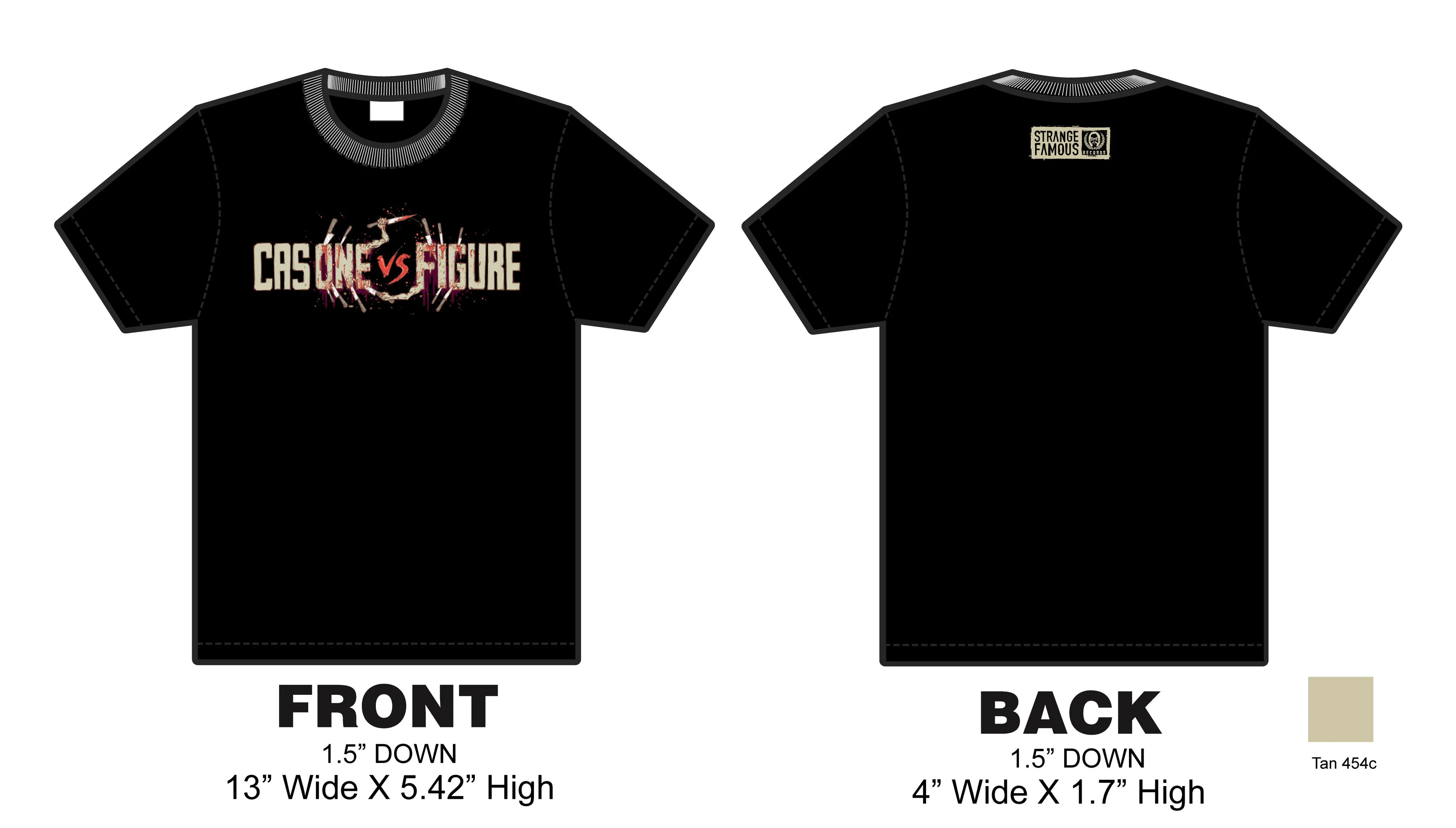 Cas One Vs Figure LOGO T-Shirt