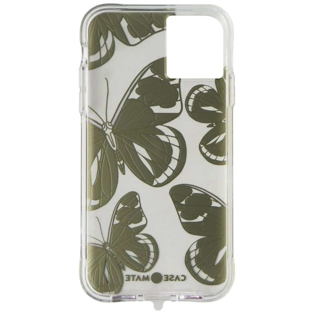 Case-Mate Prints Hardshell Case for iPhone 11 / iPhone XR - Butterflies/Clear