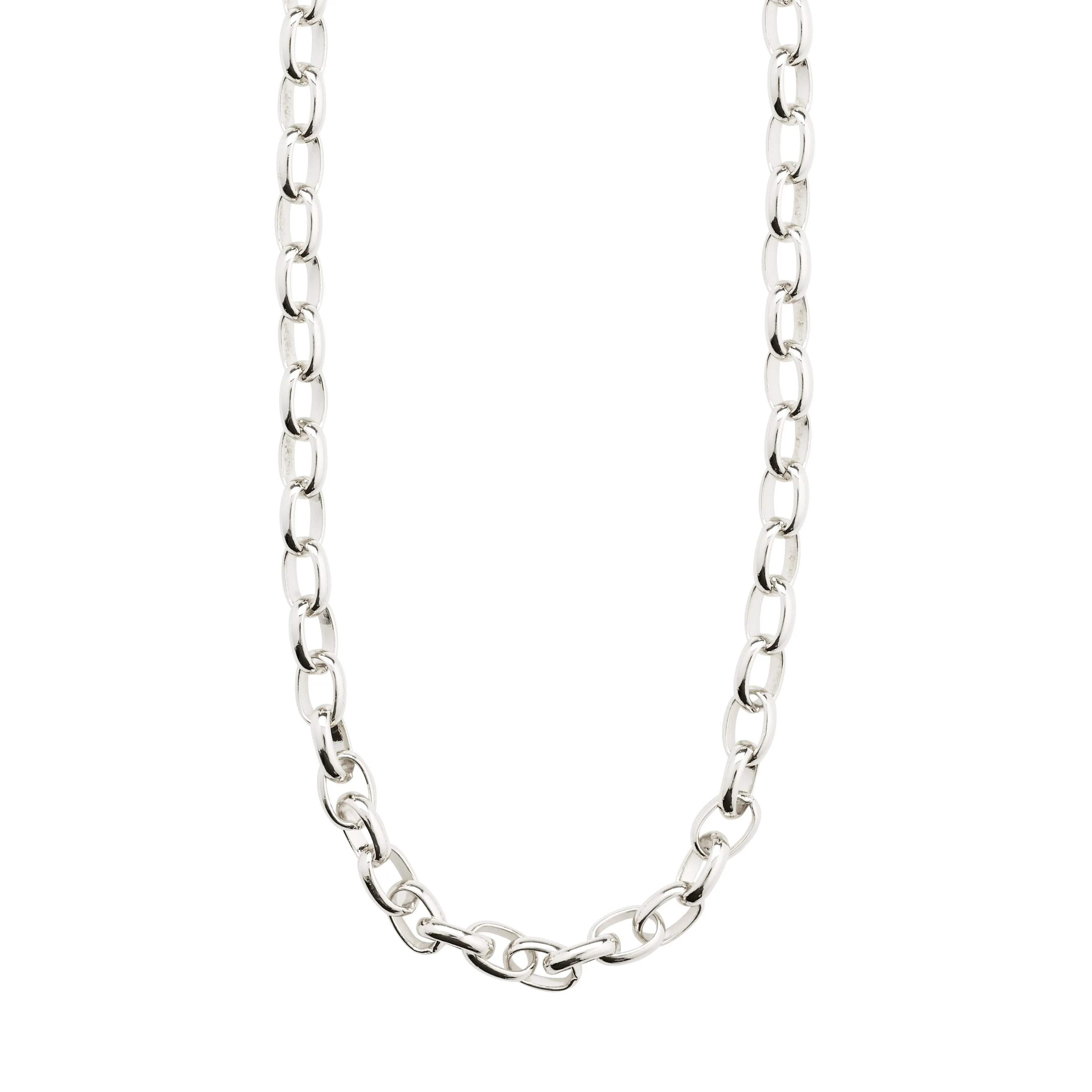 CHARM recycled necklace silver-plated