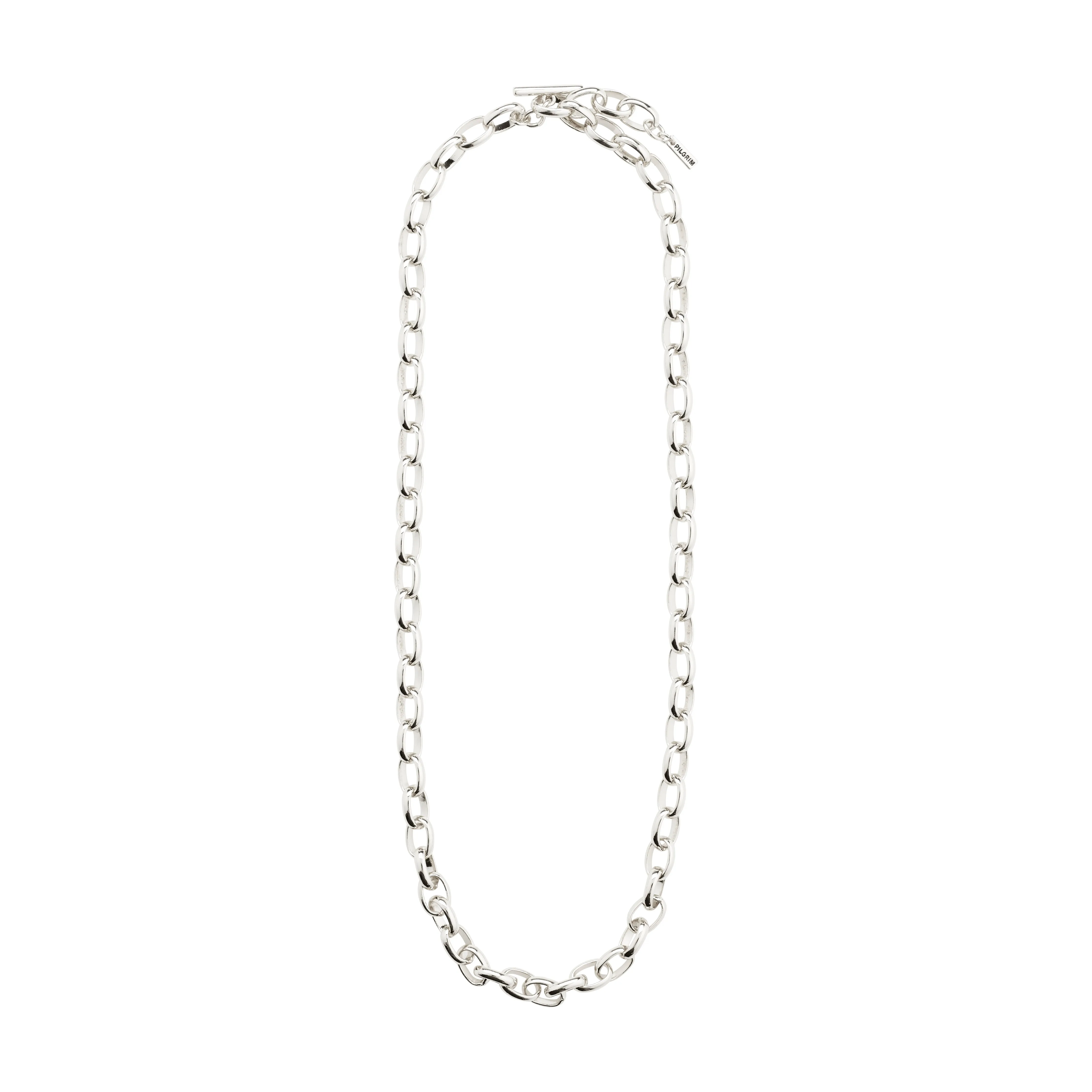 CHARM recycled necklace silver-plated