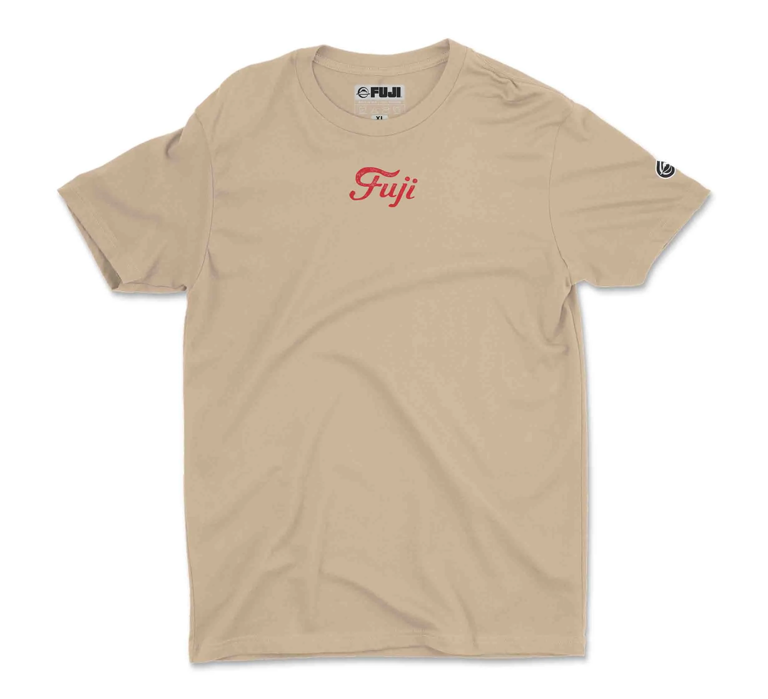 Classic Script T-Shirt Tan
