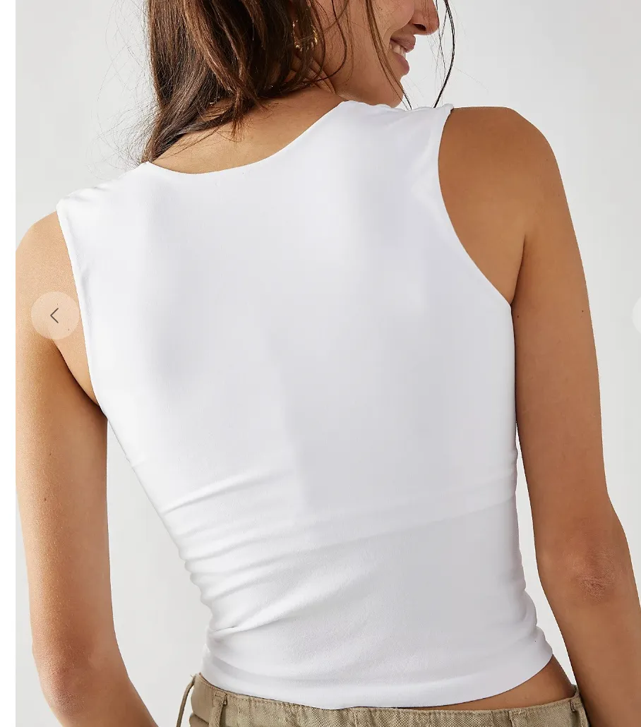 Clean Lines Double Layered Muscle Cami