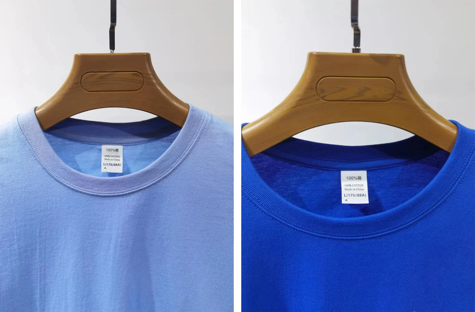Cotton T-Shirt Unisex Plain White Crew Neck