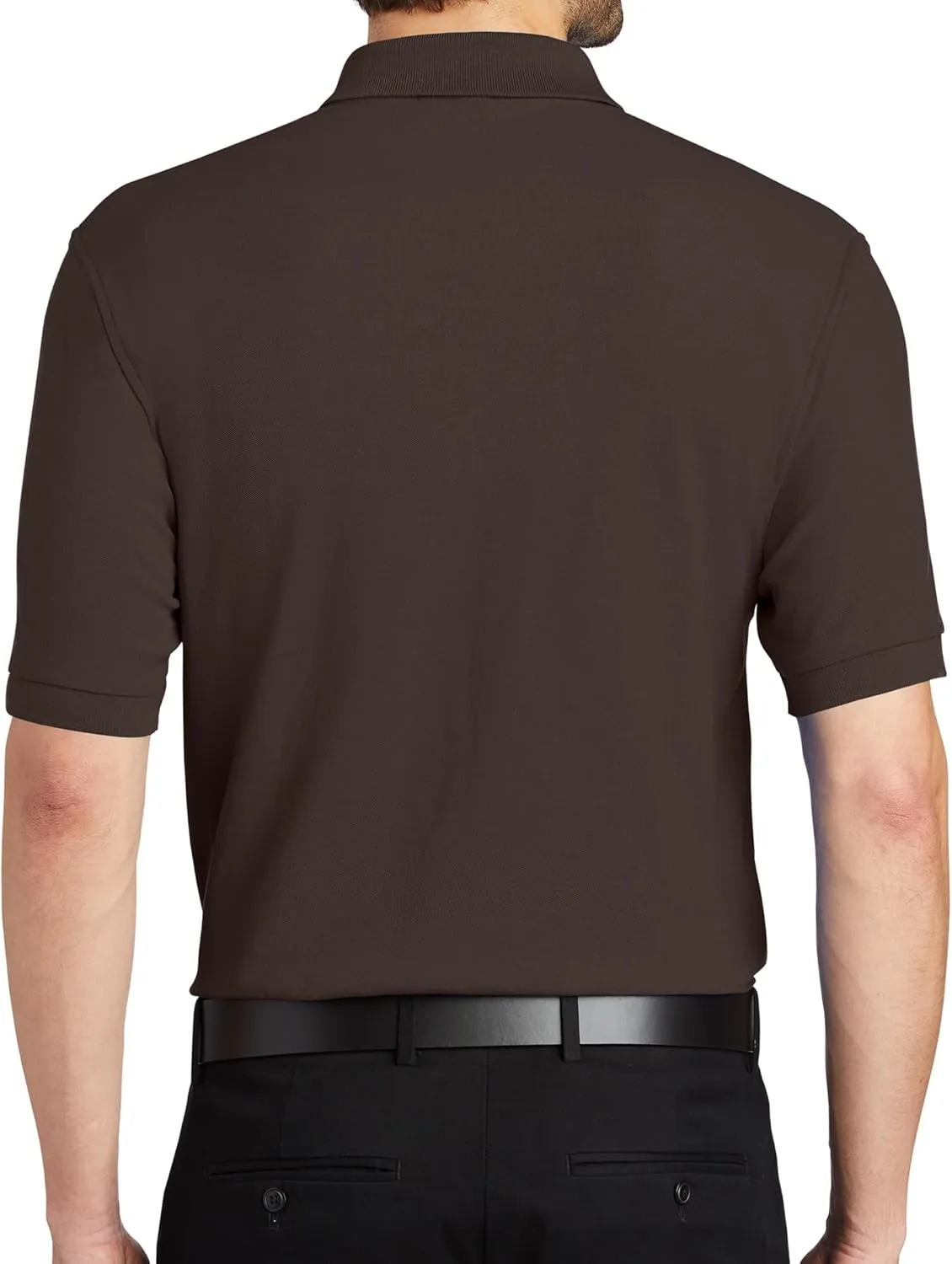 Custom Embroidered Polo Shirt for Men Personalized Embroidery Name Text Logo Golf Tee