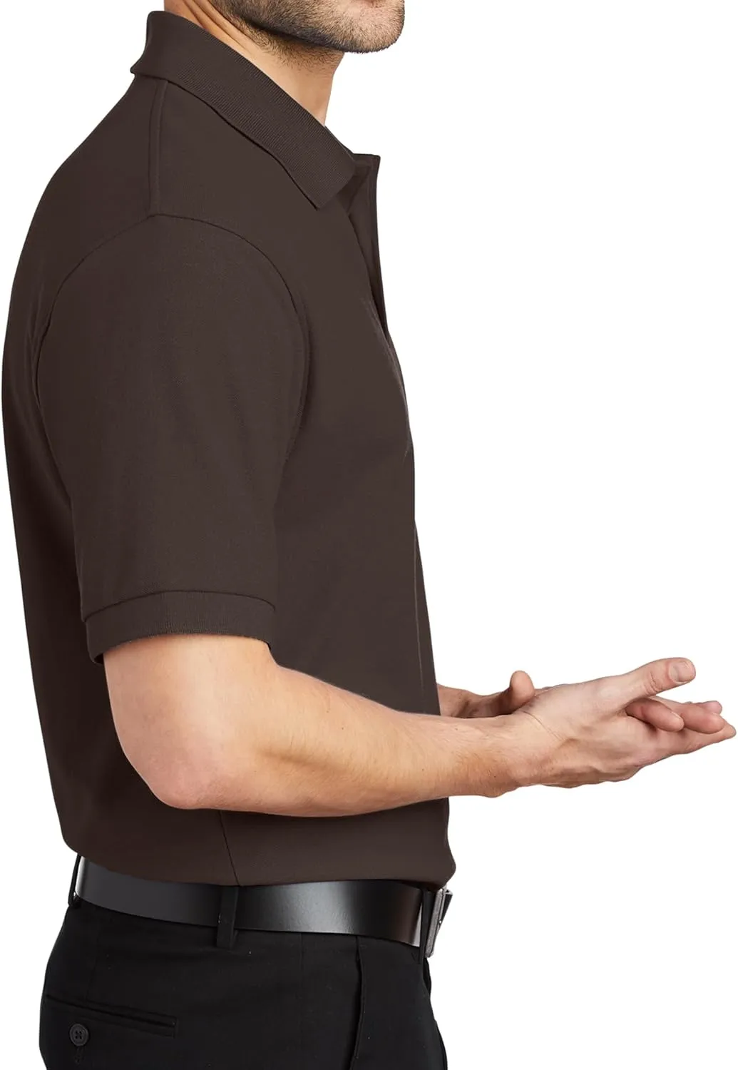 Custom Embroidered Polo Shirt for Men Personalized Embroidery Name Text Logo Golf Tee