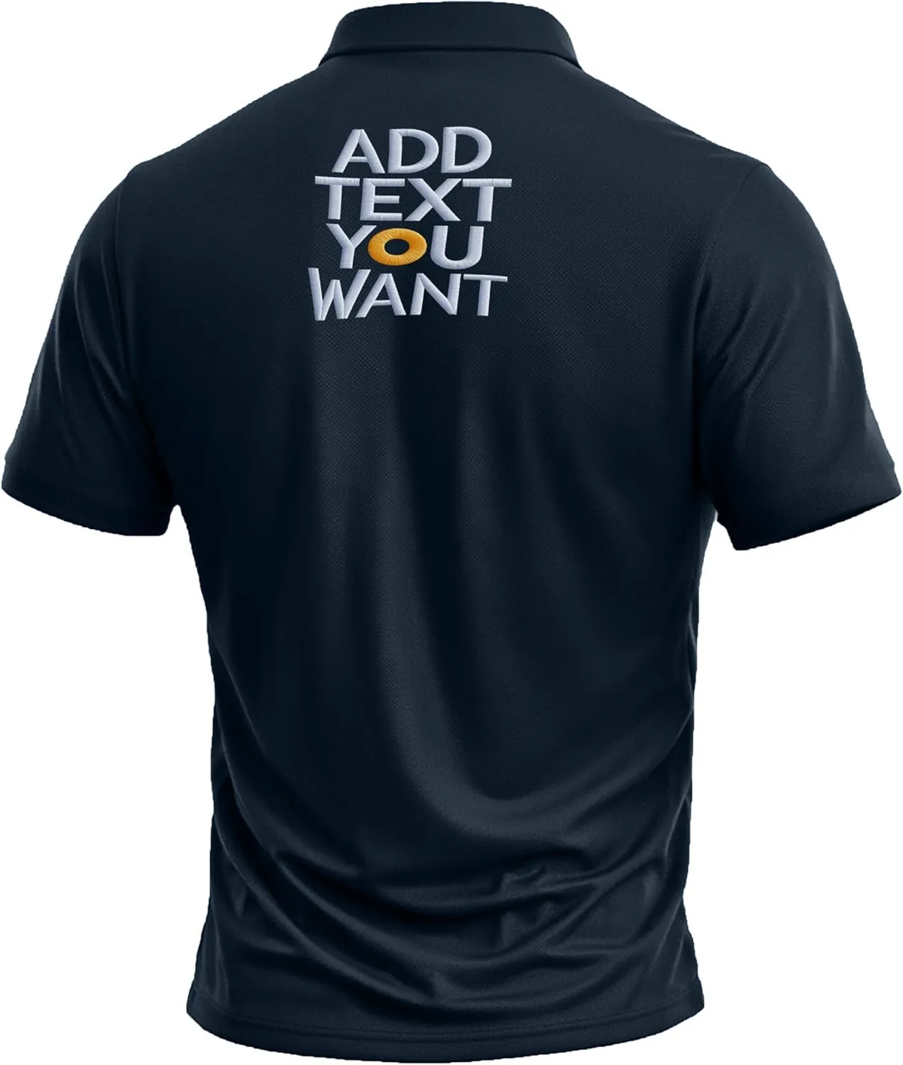 Custom Polo Shirts for Men Design Your Own Golf Jersey Personalized Print/Embroidered Text