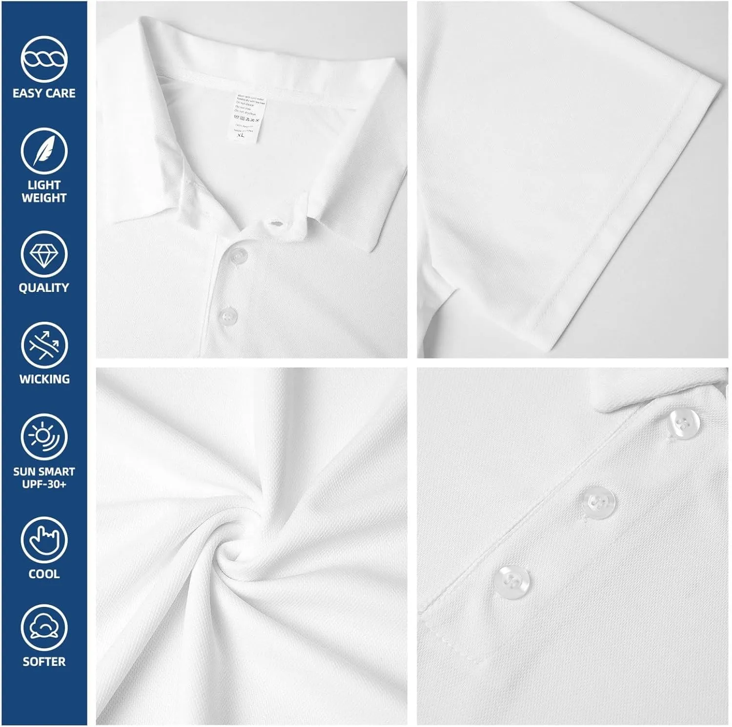 Custom Polo Shirts with Face Photo Golf Shirt Design Your Own Personalized Hawaiian Short Sleeve Performance