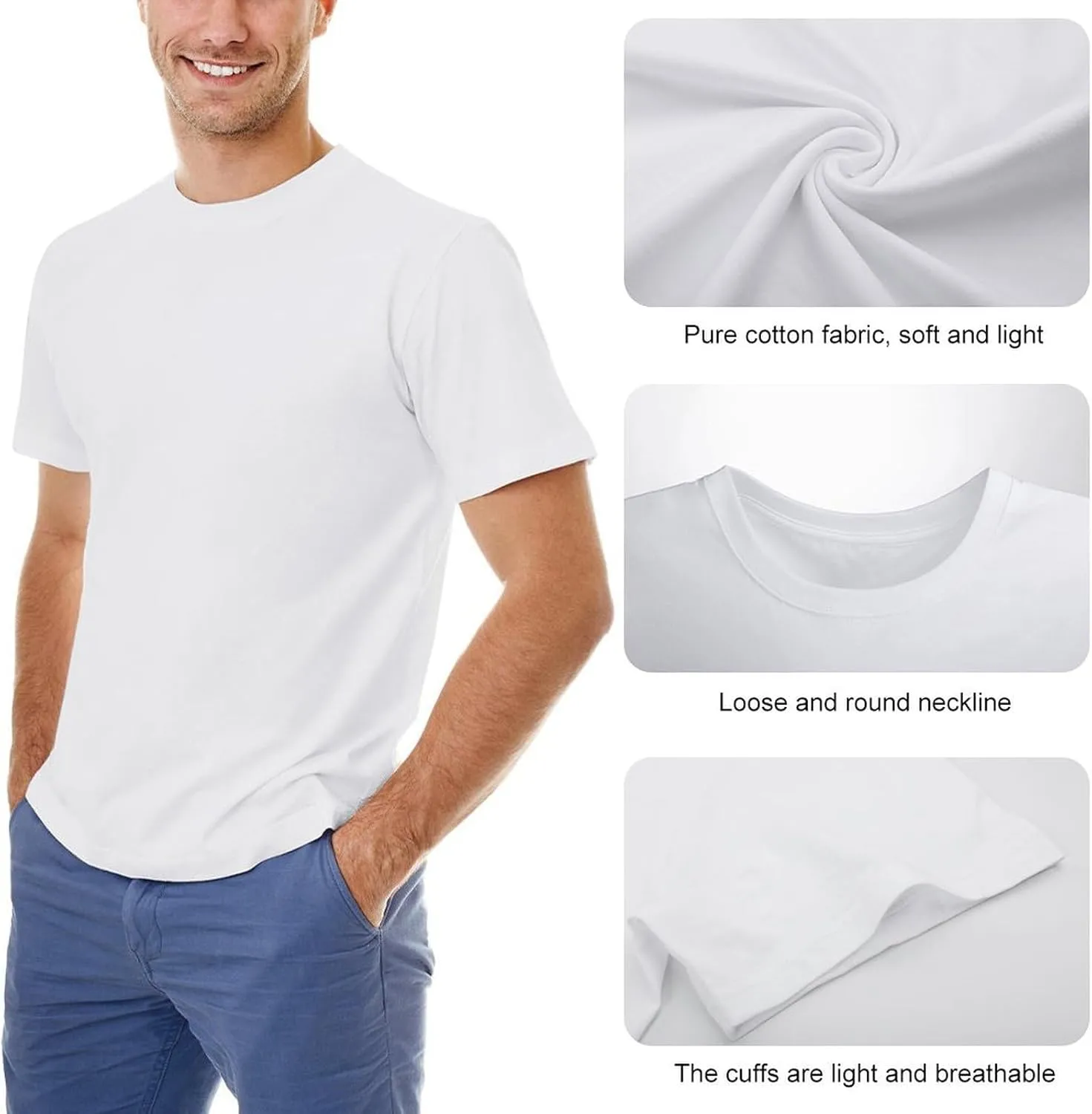 Custom Shirts for Men Women Design Your Own Front Print Photo Personalized T Shirt