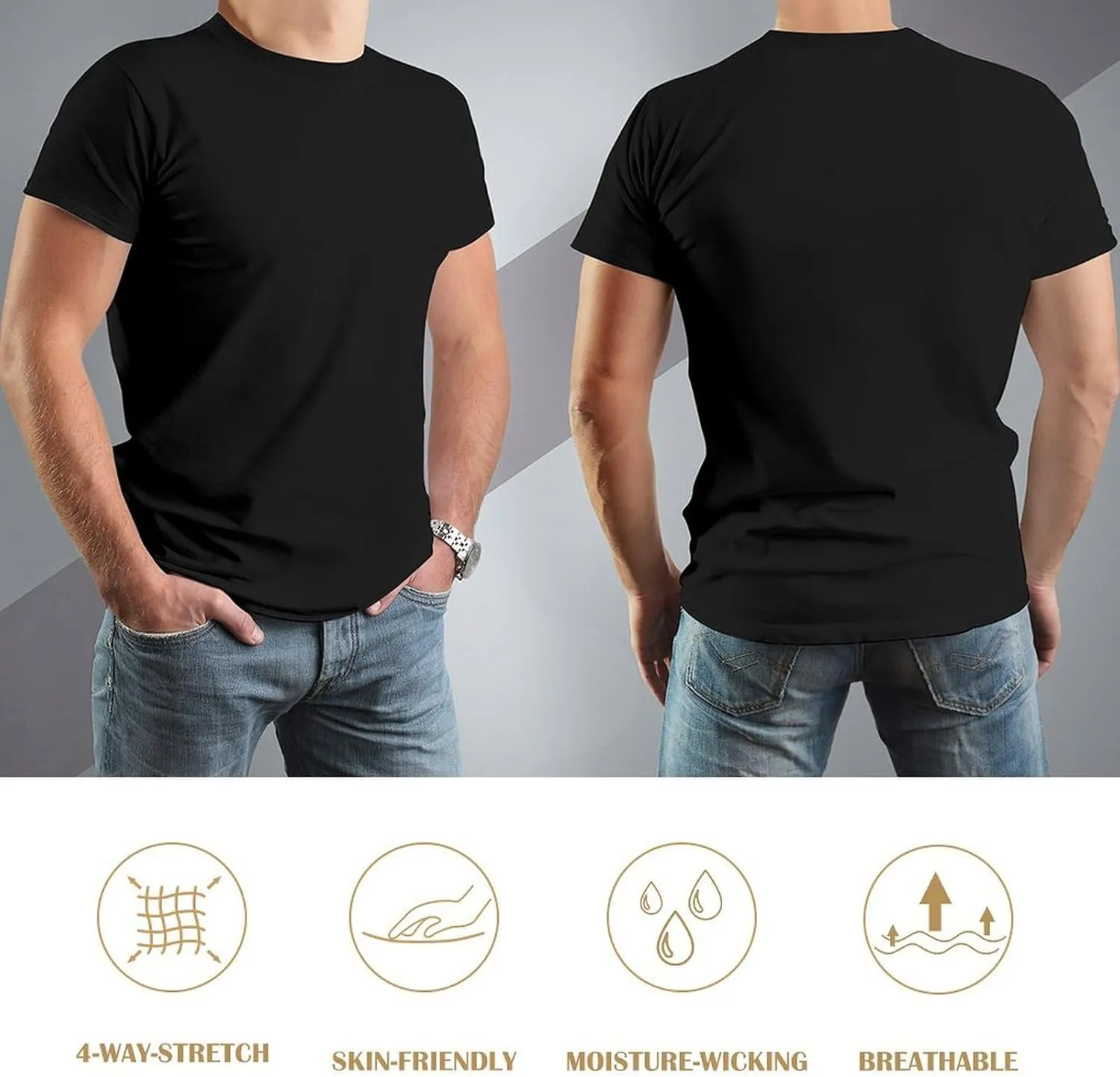 Custom T Shirts for Men Women, Design Your Own Shirt, Add Text Image Logo Personalized Cotton Tee Printed Photo