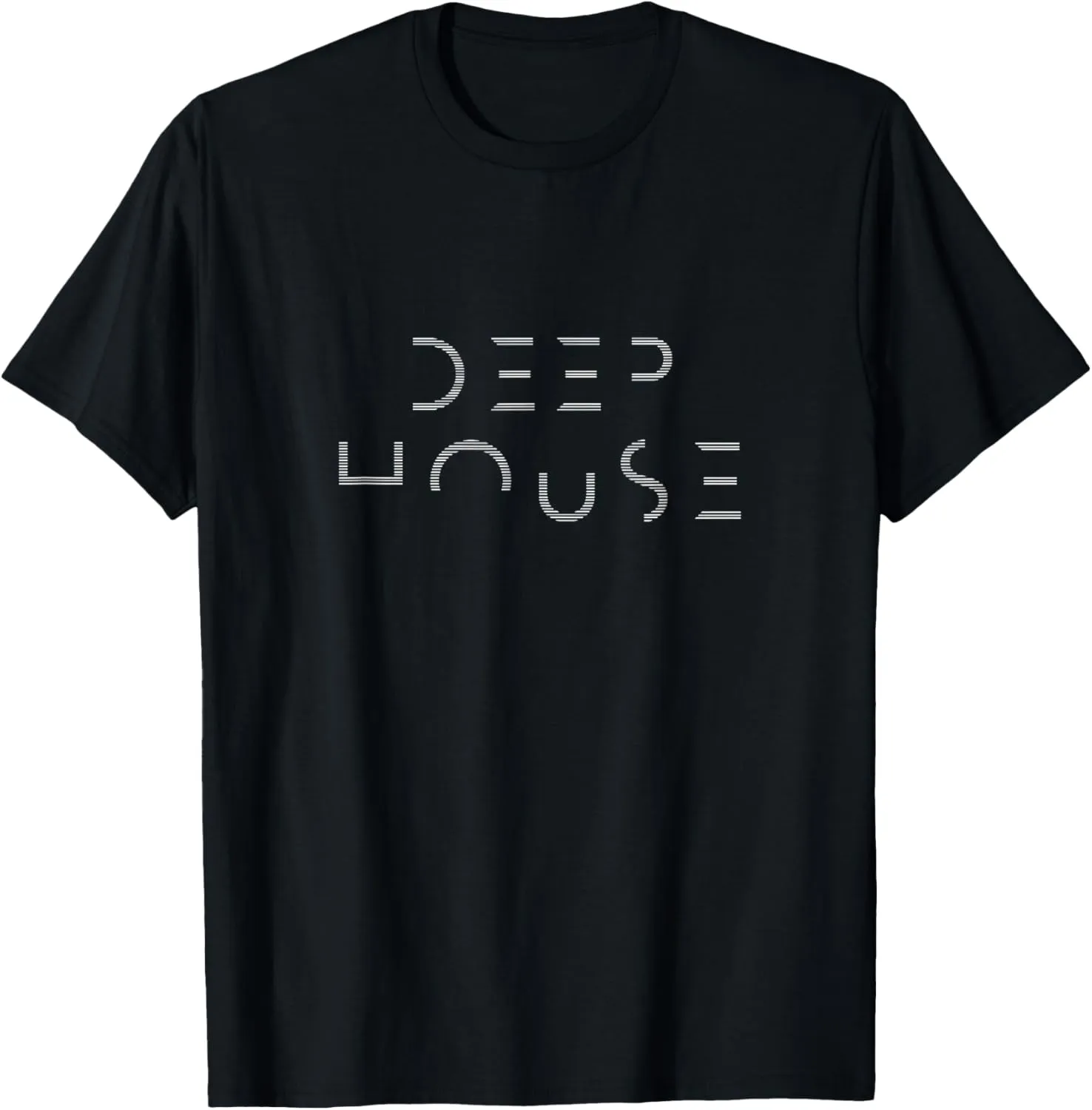 Deep House music art - minimalist design for DJ, raver EDM T-Shirt