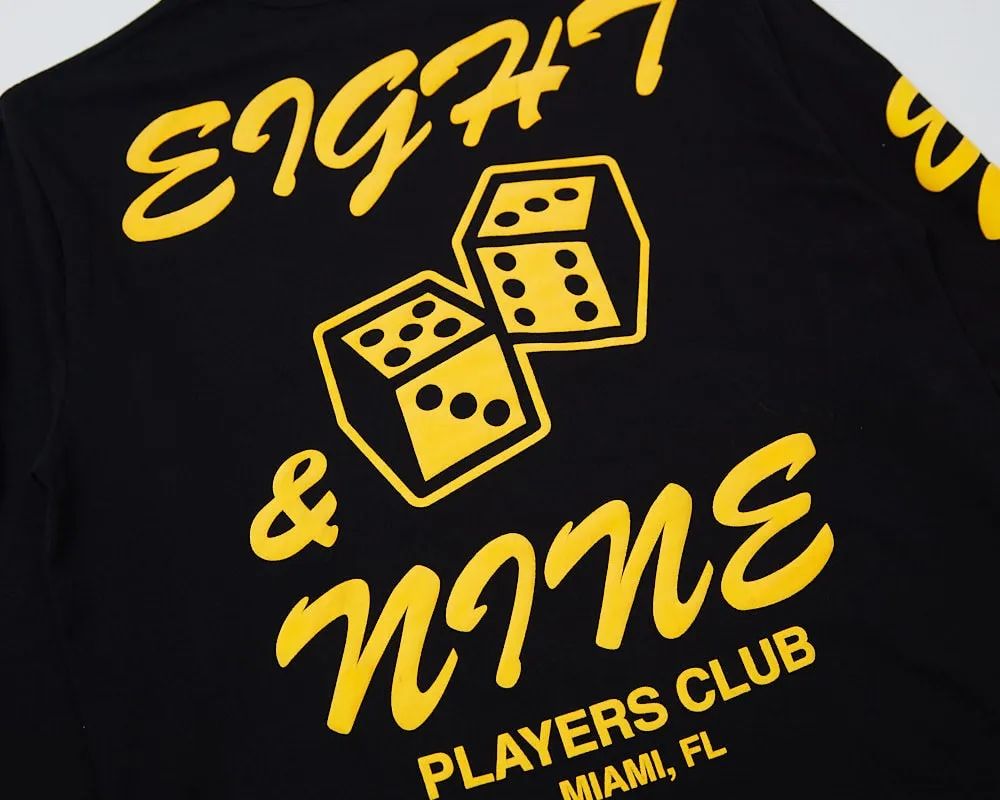 Dice LS T Shirt Black