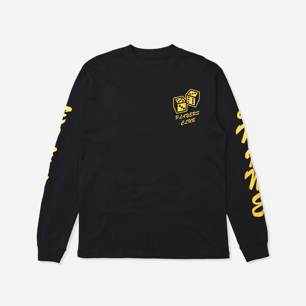 Dice LS T Shirt Black