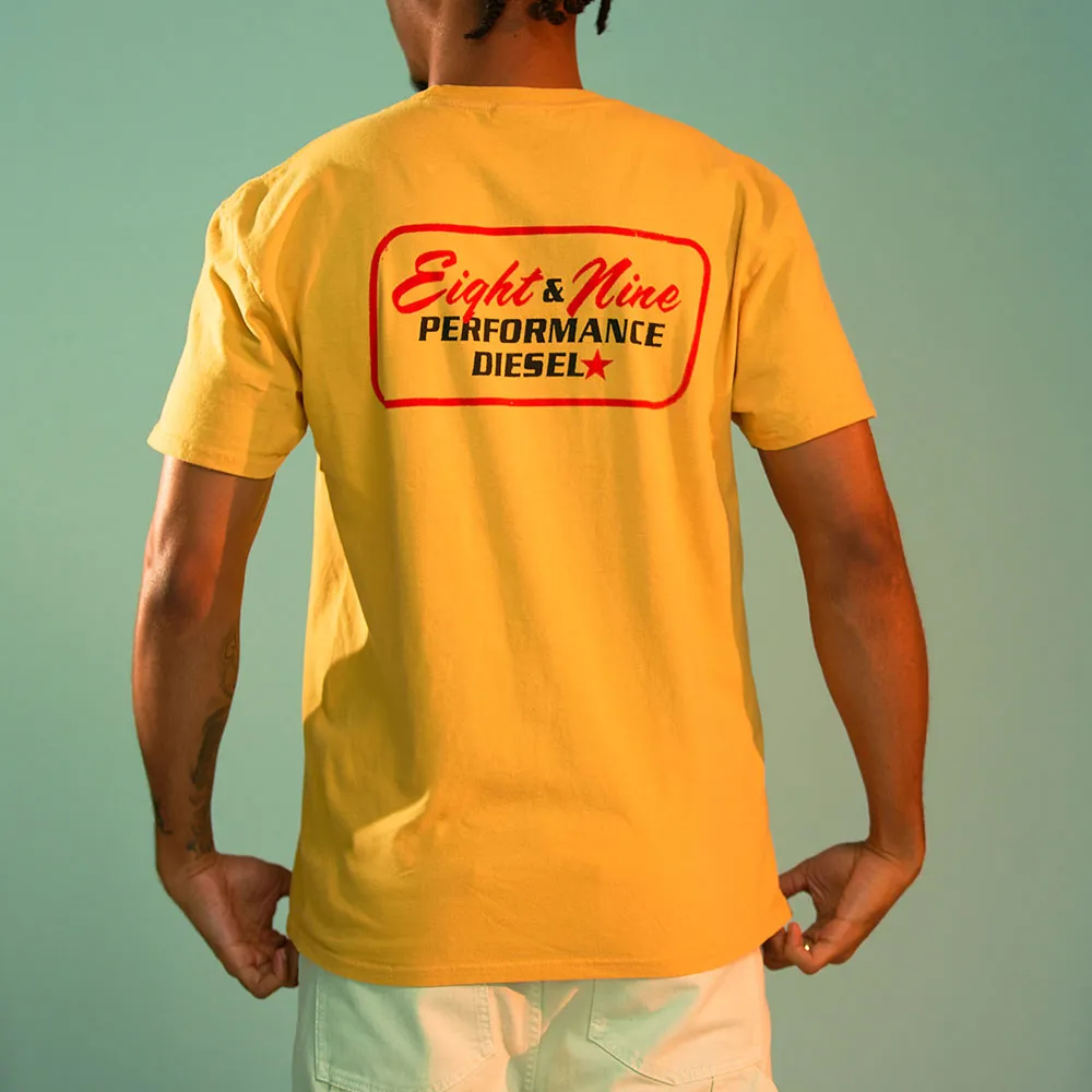 Diesel T Shirt Yellow