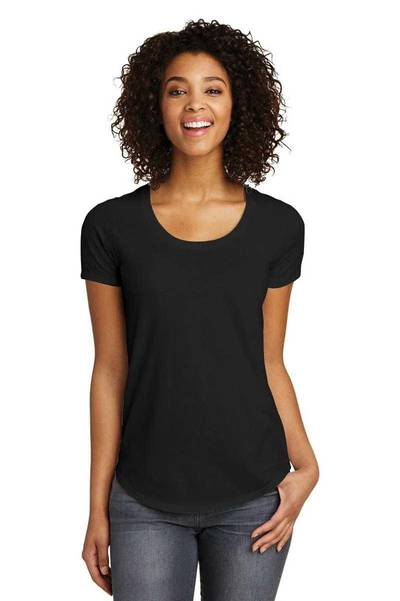 District DT6401: Women's Fitted Very Important Tee, Scoop Neck