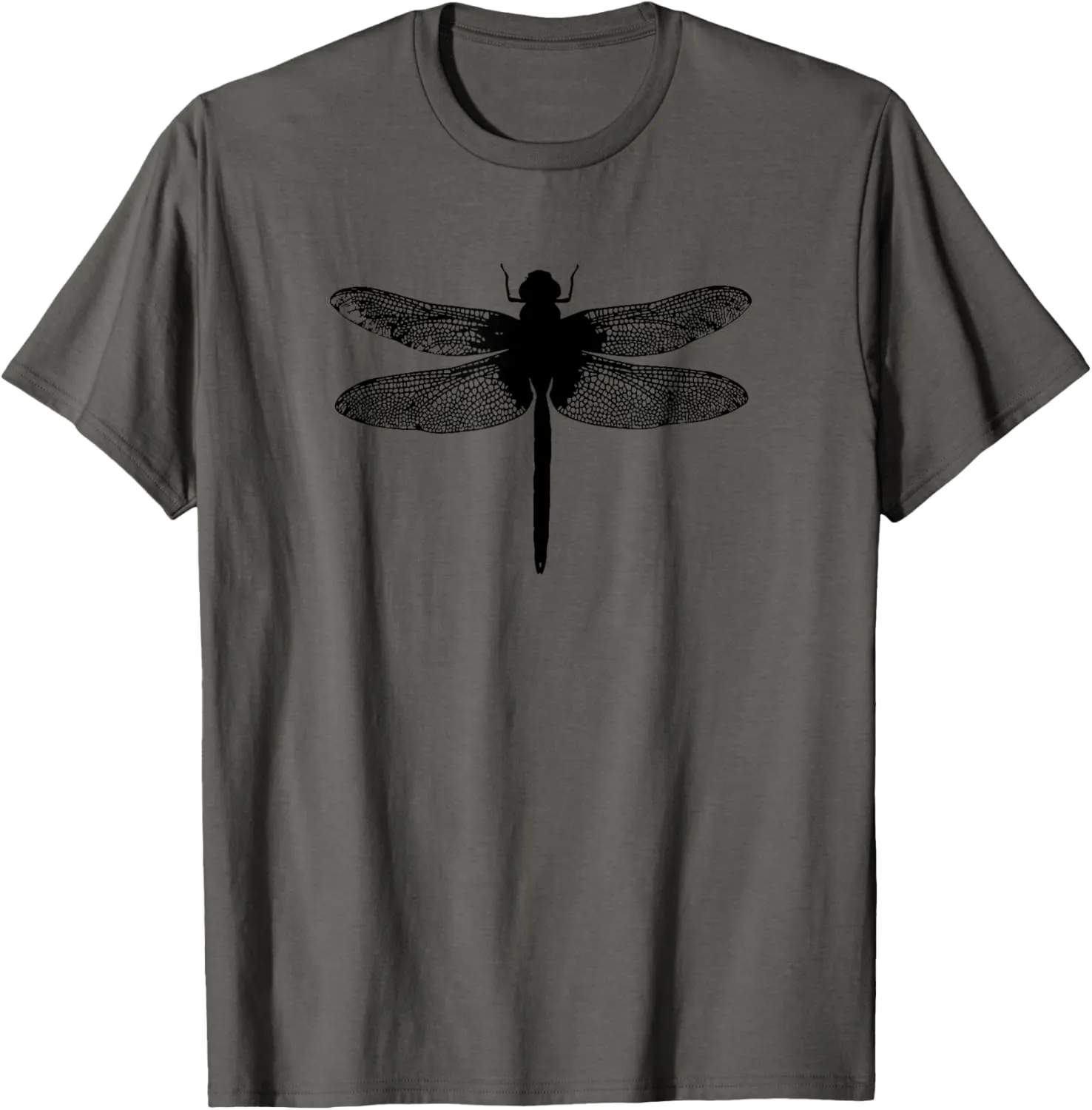 Dragonfly Minimalist Silhouette Insect Dragonfly Dragon Fly T-Shirt