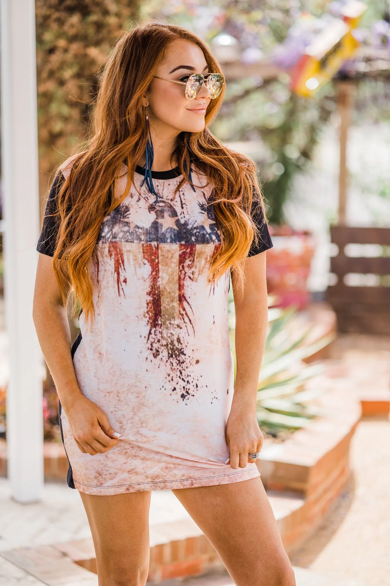 Dress-Shirtdress, Freedom Eagle, SALE!