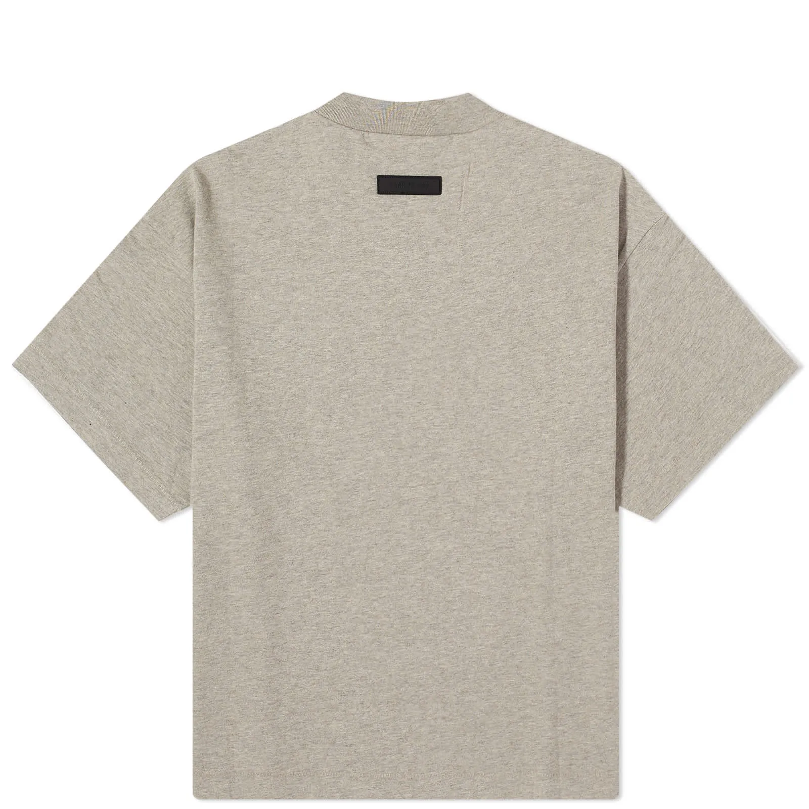 Fear Of God Essentials Spring Kids Crew Neck Tee - Dark Heather Oatmeal