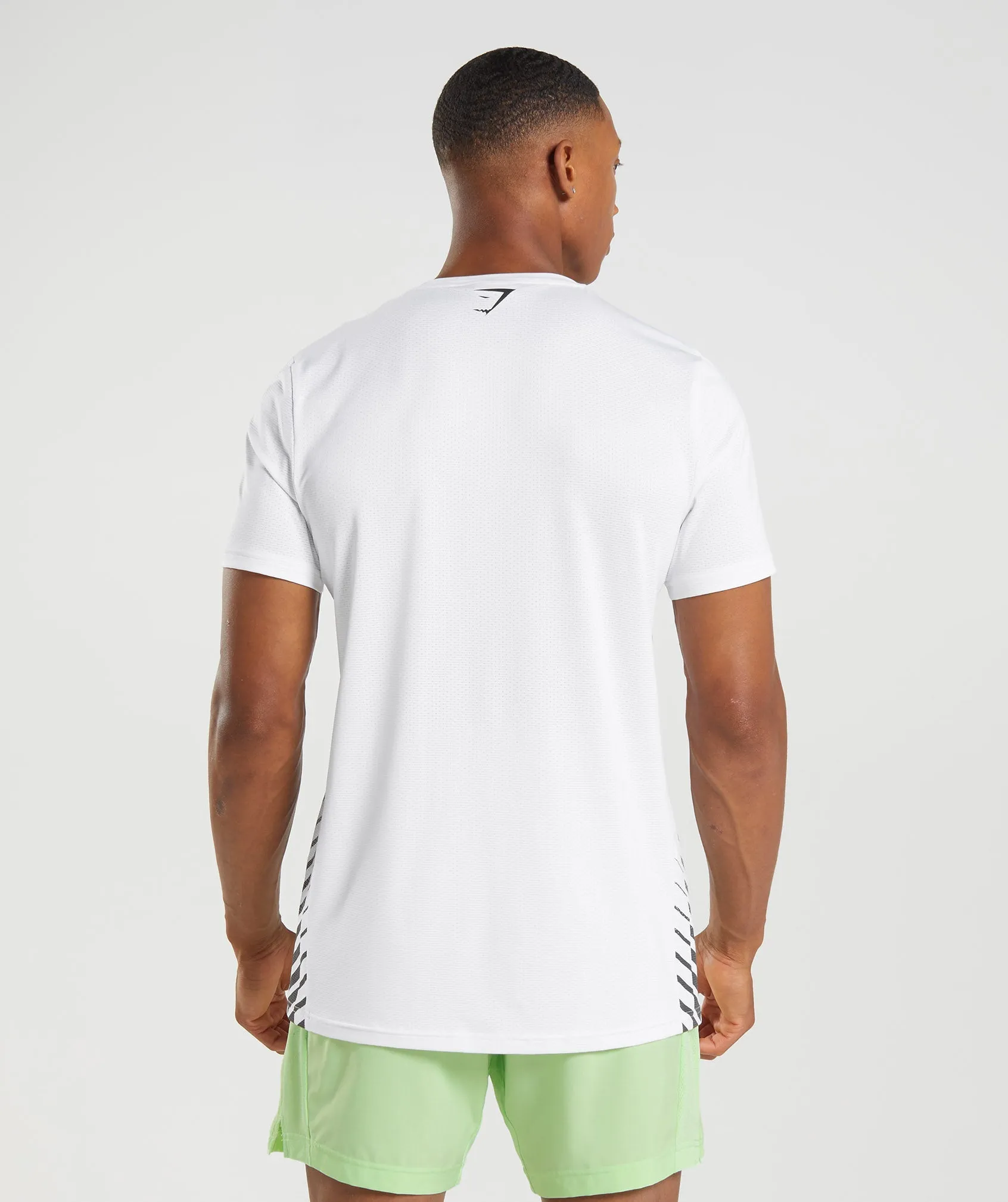 Gymshark Sport Stripe T-Shirt - White