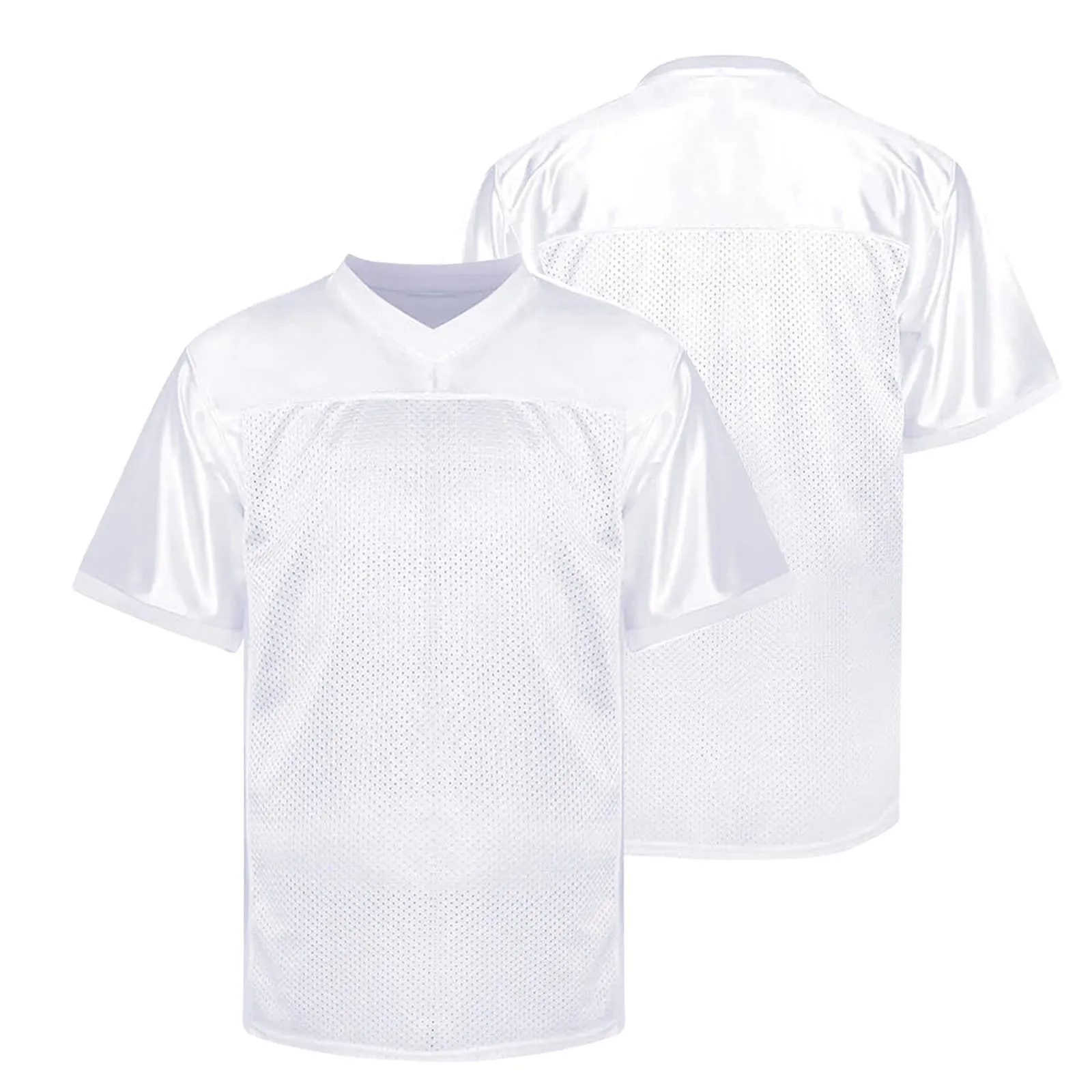 Hip Hop Party Blank Top T-Shirt Short Sleeve
