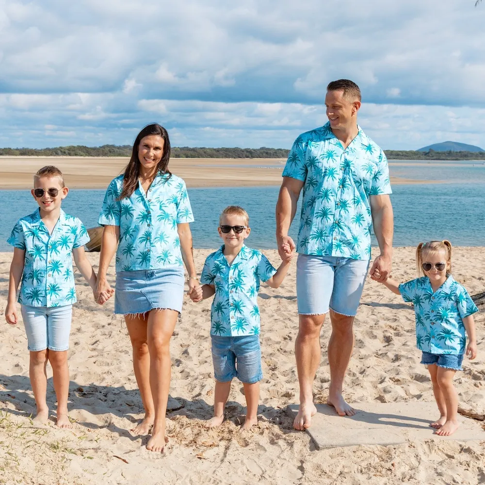 Island Blues - Mens Hawaiian Shirt