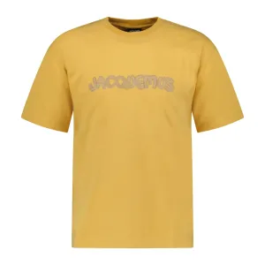 JACQUEMUS LE RAPHIA T-SHIRT YELLOW