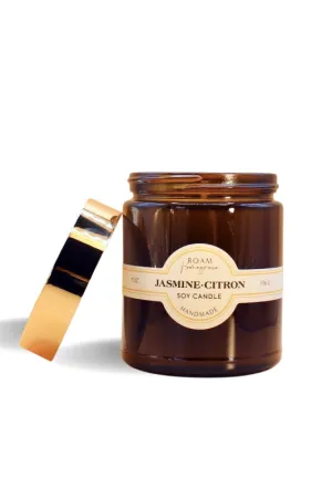 jasmine citron soy candle