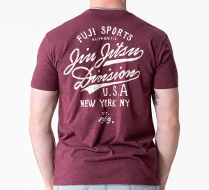 Jiu Jitsu Flow T-Shirt Maroon
