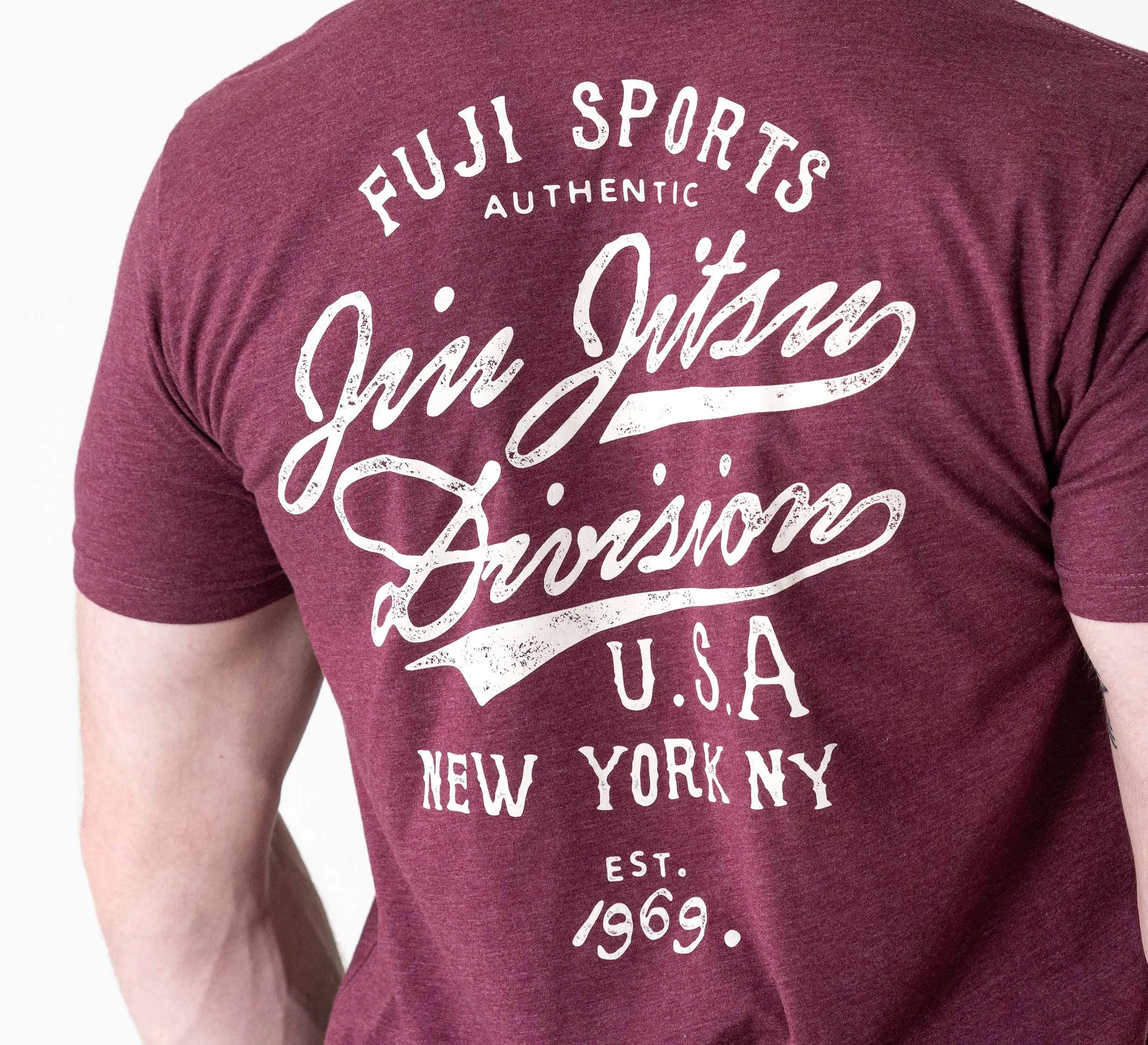 Jiu Jitsu Flow T-Shirt Maroon