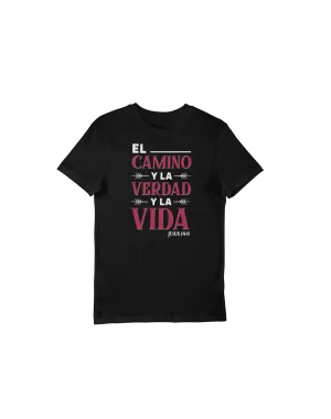 Juan 14:6 - Spanish Christian Graphic T-Shirt