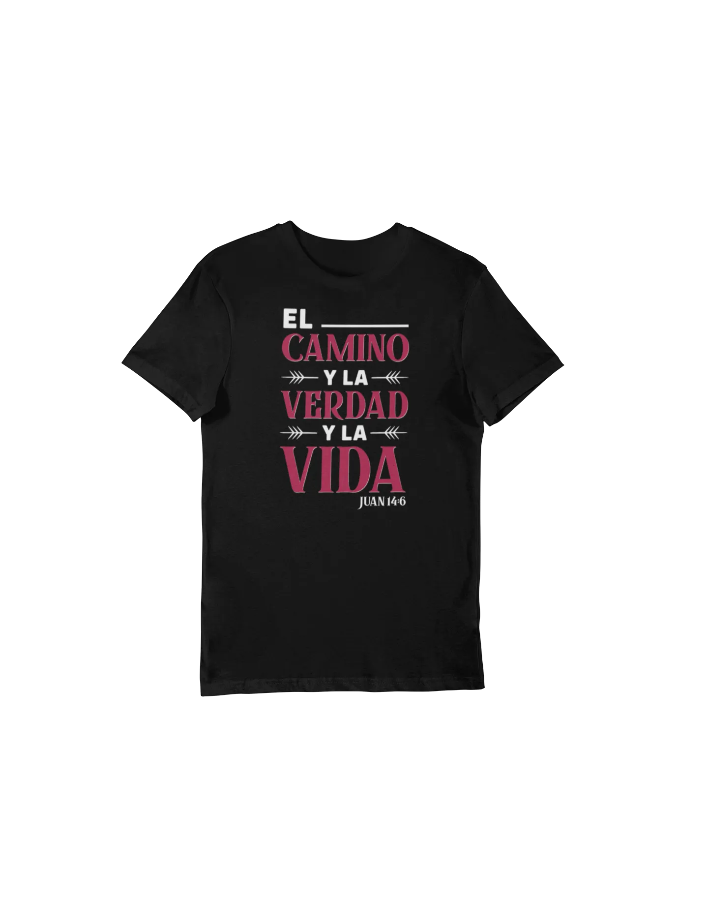 Juan 14:6 - Spanish Christian Graphic T-Shirt